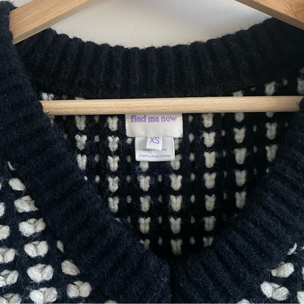 Find Me Now Anthropologie Sweater Vest Size XS - Picture 6 of 9